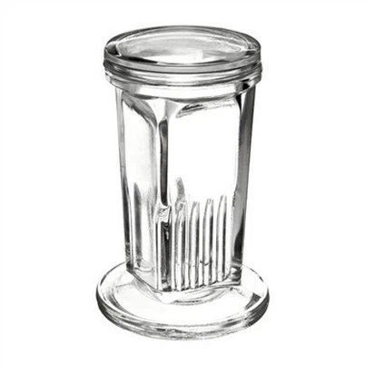 유리 코플린 염색 용기